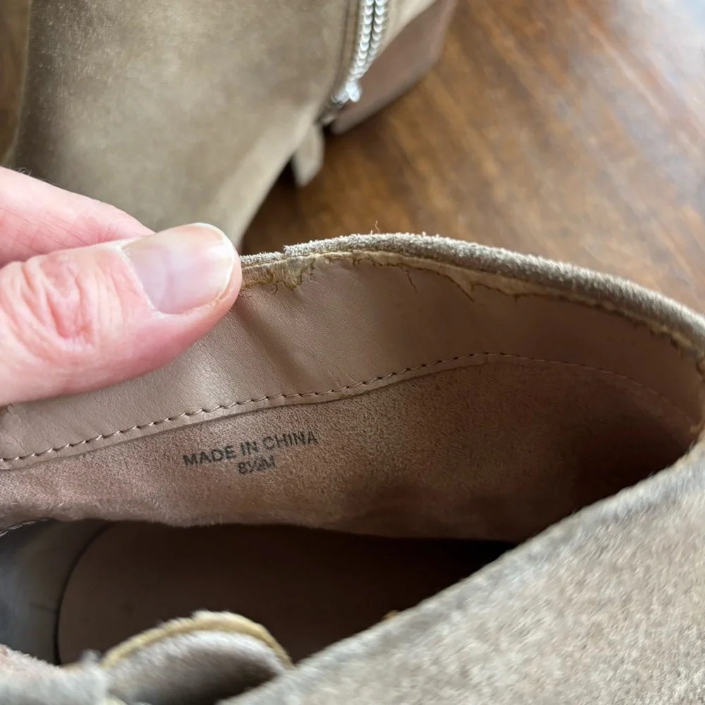 Banana Republic elegant suede